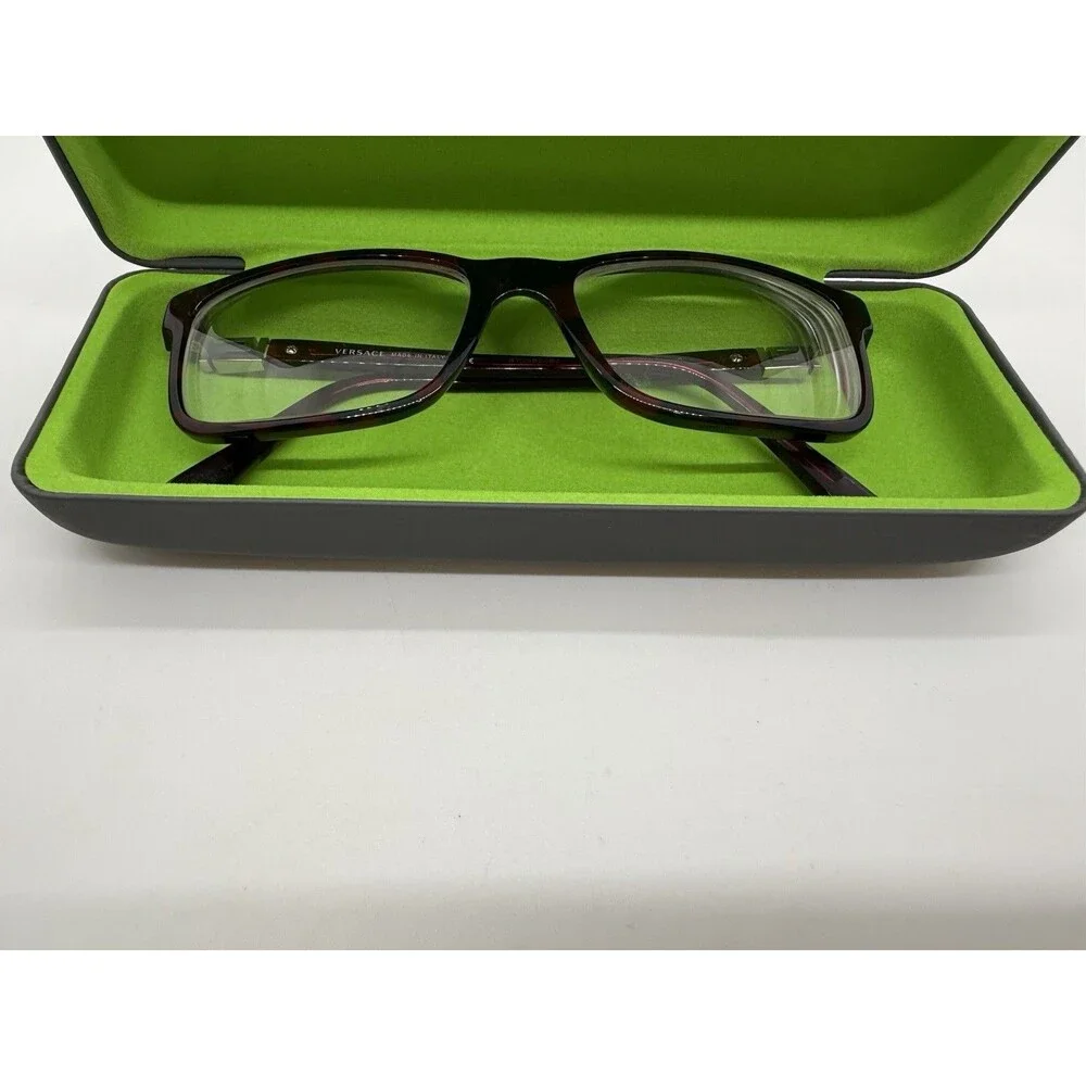 Versace Eyeglasses 3152 518 53-17-140 Full Rim & Hard Case Case Made‎ In Italy